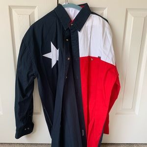 Texas flag shirt
